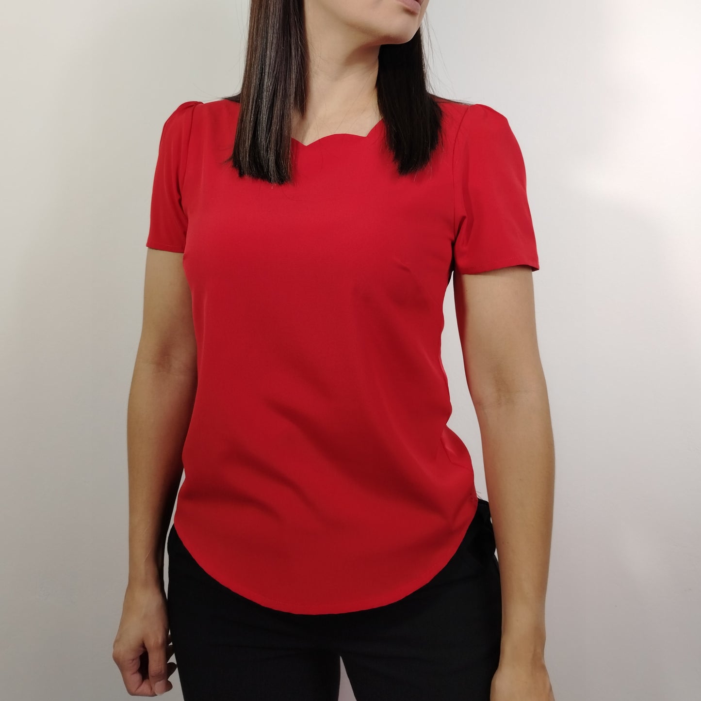 Blusa parras rojo