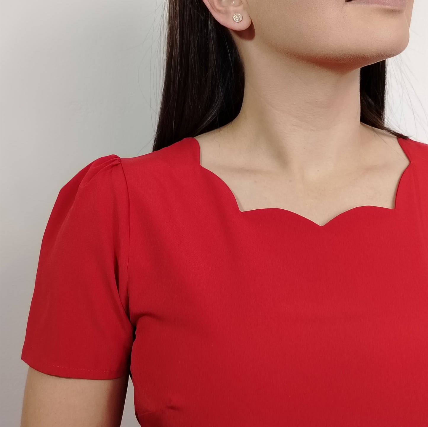 Blusa parras rojo