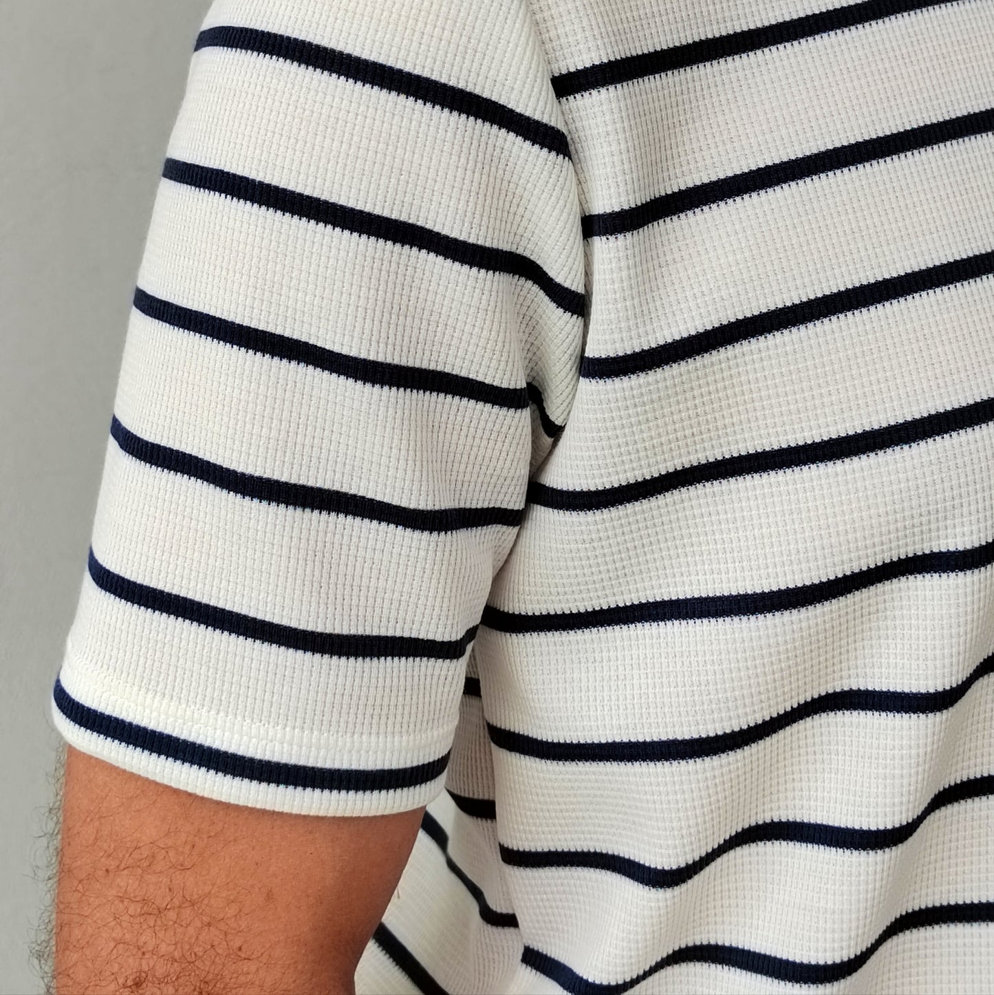 Camiseta rayas azul