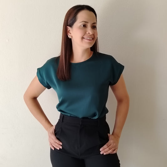 Blusa satín