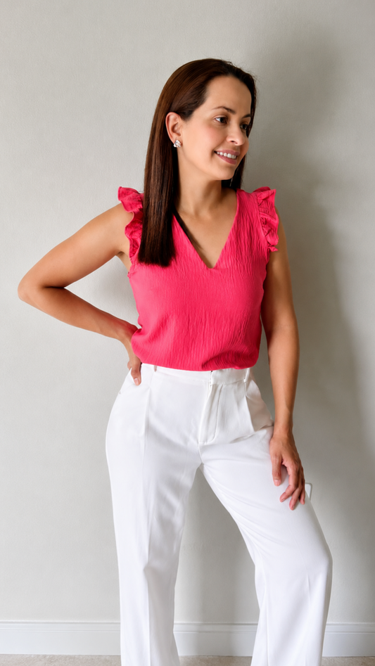 Blusa cuello V