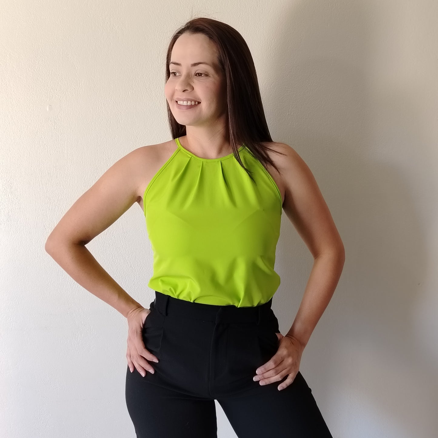 Blusa halter
