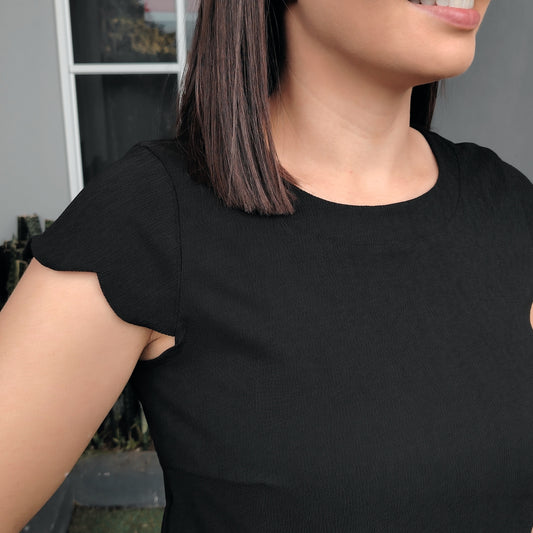 Blusa manga parras