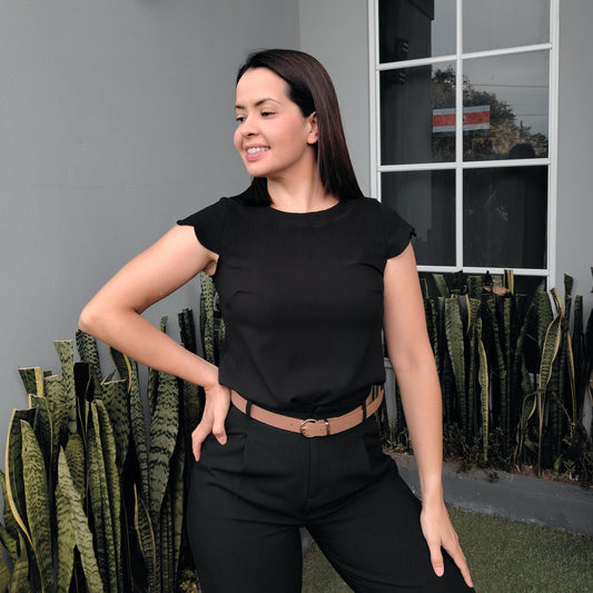 Blusa manga parras