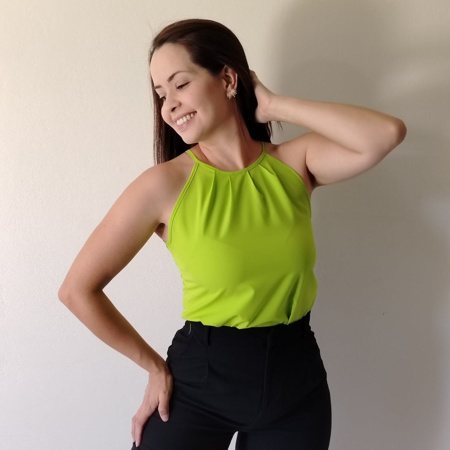 Blusa halter