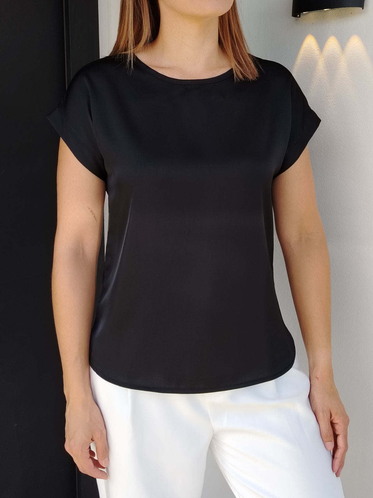 Blusa satín