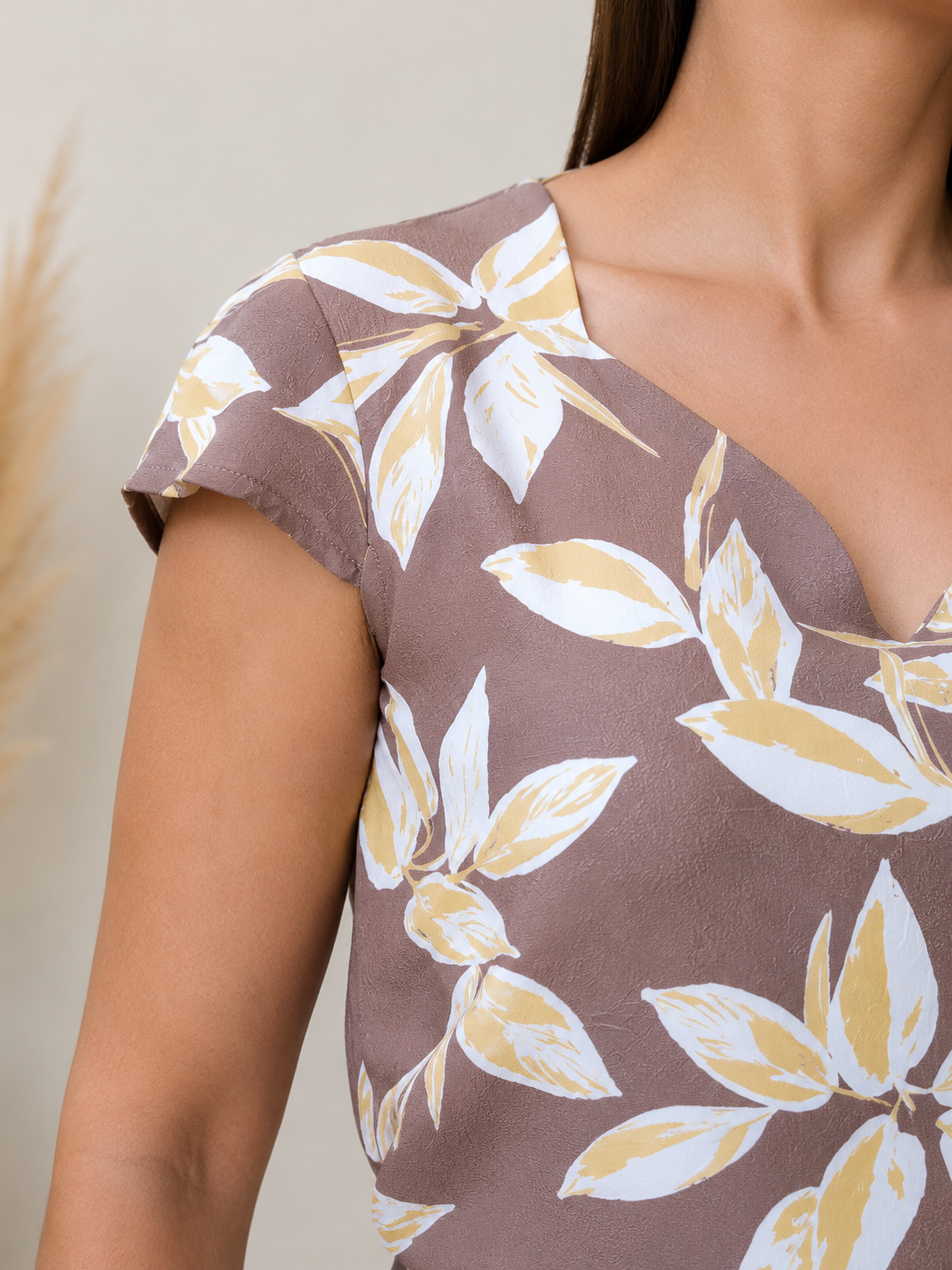 Blusa escote parras