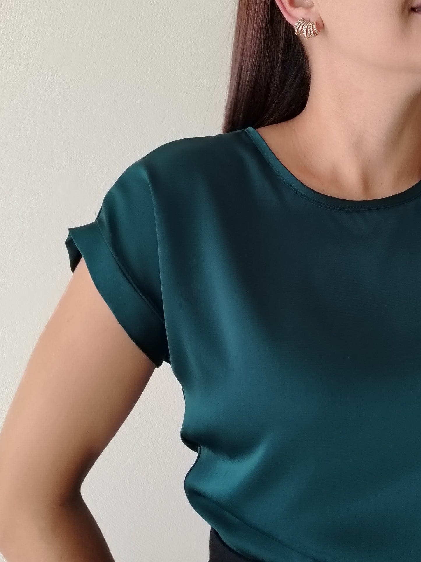 Blusa satín