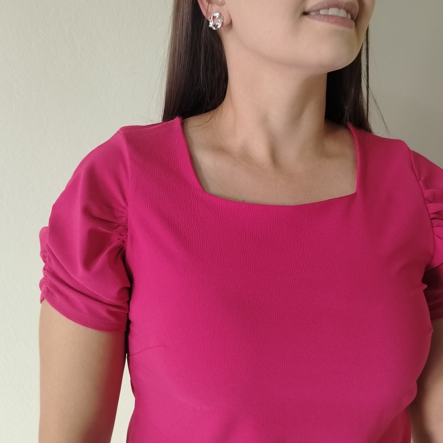 Blusa cuello cuadrado